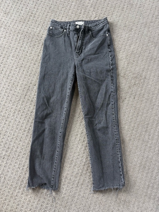 Madewell High-Waist Curve Love Washed Black Denim Jeans - Picture 3 of 6
